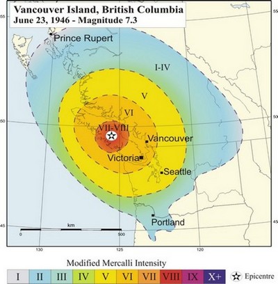  Vancouver Island Earthquake 2