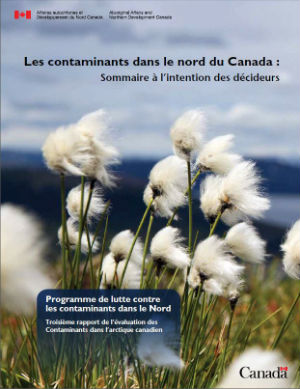 Les contaminants dans le nord du Canada : sommaire à l'intention des décideurs (2014)