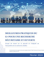 Meilleures pratiques du G7 pour une recherche sécuritaire et ouverte