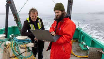 Un étudiant de l’Université Dalhousie se découvre un nouvel intérêt professionnel lors d’un stage à RDDC
