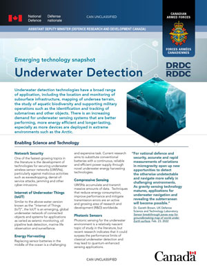 Underwater detection