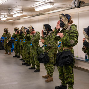 RDDC aide les militaires à mieux respirer pendant leur entraînement