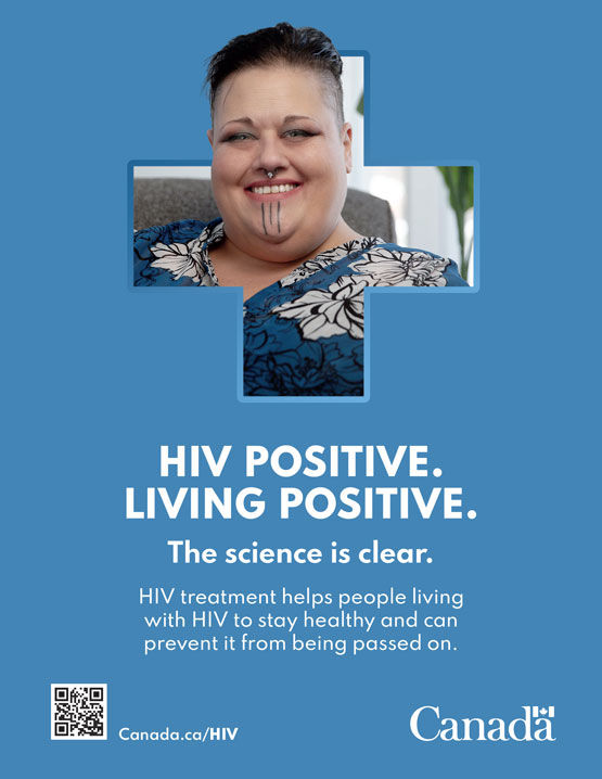 HIV positive. Living Positive