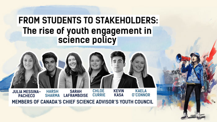 Le Conseil jeunesse de la conseillère scientifique en chef a rédigé un article d’opinion sur la participation des jeunes aux politiques scientifiques.