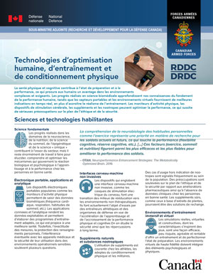 Technologies d’optimisation humaine, d’entraînement et de conditionnement physique