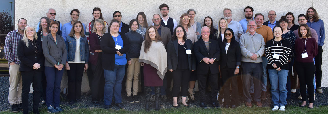 Équipe du projet RAM-SS lors d’une assemblée générale annuelle à Winnipeg, au Manitoba.