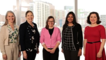 Jennifer Jakobi, Tamara Franz-Odendaal, Eve Langelier, Shohini Ghose, Laleh Behjat