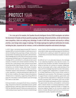 Protect your research - Yukon