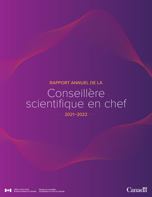 Rapport annuel de la conseillère scientifique en chef 2021-22