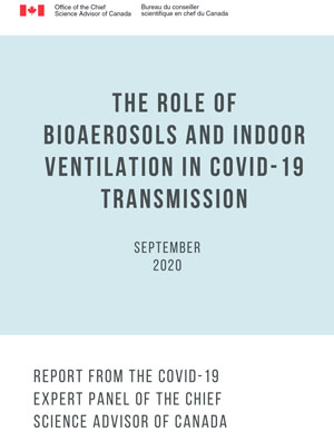 Role of Bioaerosols and Indoor Ventilation in COVID-19 Transmission