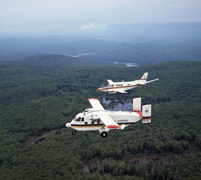 Aéronefs Queen Air et Skyvan