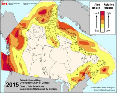 Cartes nationales de l’aléa sismique