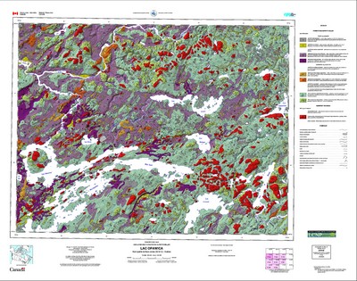 Modèles en 2,5D pour les cartes géologiques