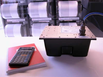 Sismographe pour secousses fortes