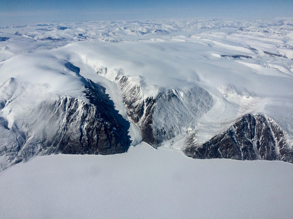 Canadian High Arctic ice cap