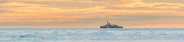 Photo du NGCC Louis S. St-Laurent prise à bord de l’Oden