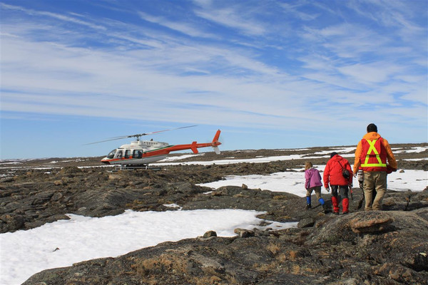 Mapping the geology of south-central Baffin Island