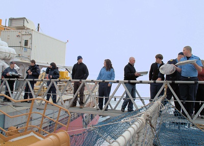 La passerelle. Photo de Hans Böggild