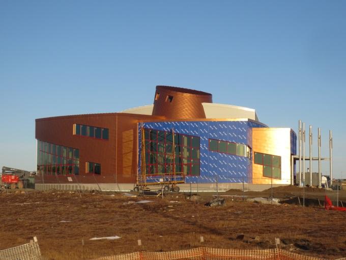 La nouvelle Station canadienne de recherche dans l’Extrême-Arctique — à Cambridge Bay, au Nunavut.