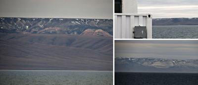 Le littoral de la baie Franklin