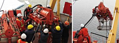 Mise à l'essai de la nappe de sismographes