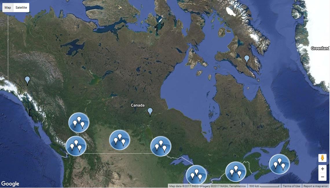 Carte des objets