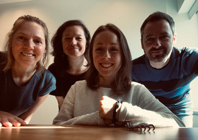 L'équipe du projet de recherche